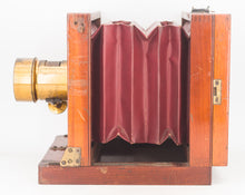 将图片加载到图库查看器，Chambre Photographique Grand Format avec ROJA vorm Emil Busch Rathenow
