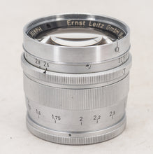 Charger l&#39;image dans la galerie, Leitz Leica Hektor 125mm F/2.5 M39 Screw Mount Visoflex Lens
