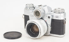 将图片加载到图库查看器，Zeiss Ikon Contarex Bullseye with Carl Zeiss Planar 50mm F/2 135 Format Camera
