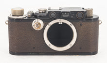 将图片加载到图库查看器，Rare Leitz Leica III Black Paint Tiranty Paris

