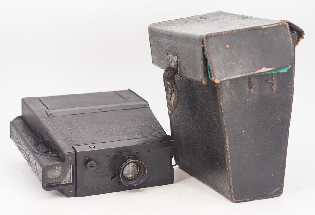 Zion Simili Jumelle avec Zion Anastigmatique 110mm F/8 Moyen Format