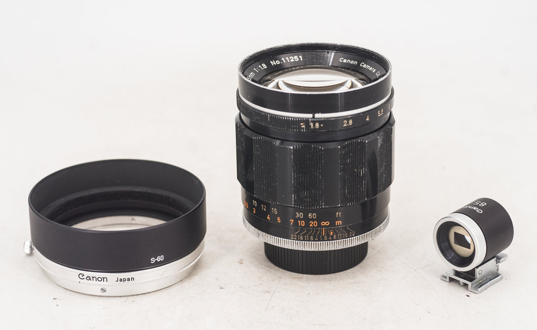 Canon 85mm F/1.8 Leica L39 Monture