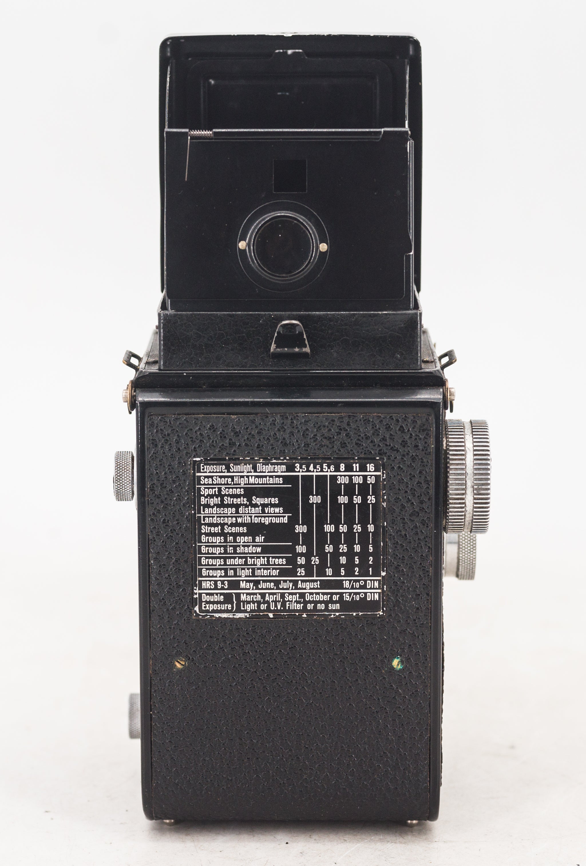 Rollei Rolleicord Ia avec Carl Zeiss Jena Triotar 75mm F/3.5