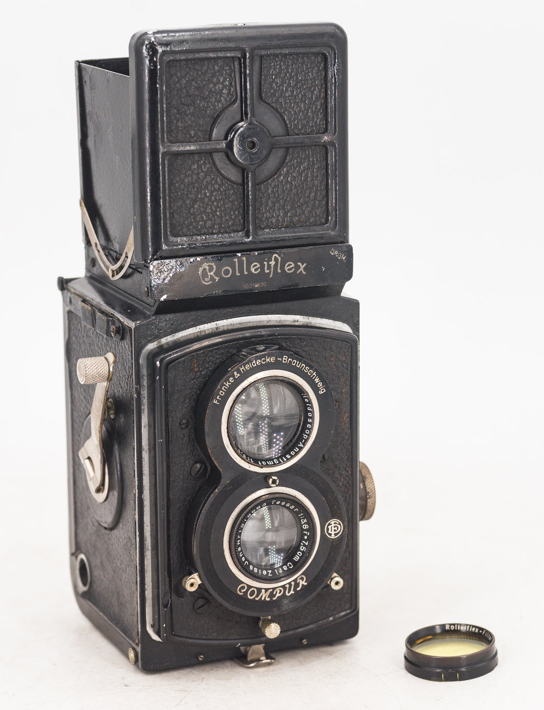 Rollei Rolleiflex Old Standard avec Carl Zeiss Jena Tessar 75mm F/3.8